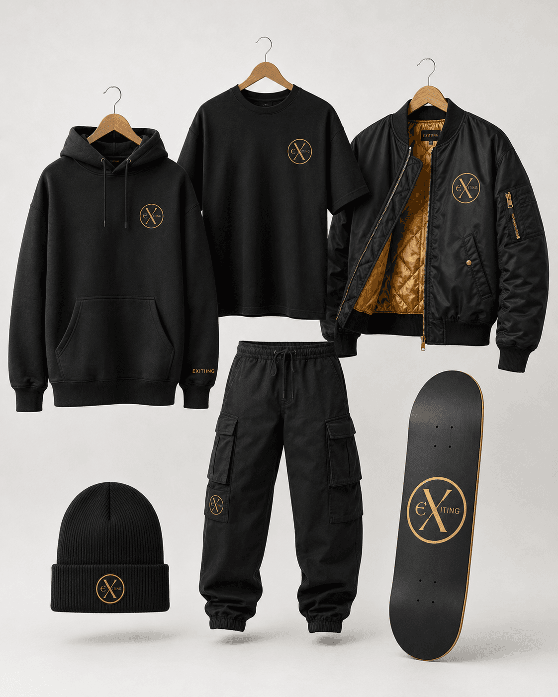EXITIING Oversized Hoodie — Drop 001 Genesis
